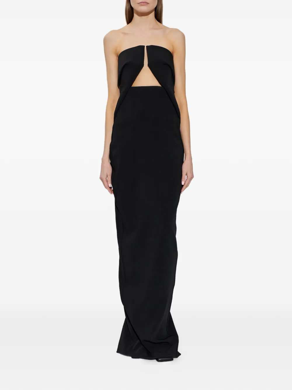 Rick Owens Women Strapless Cutout Maxi Dress RICK OWENS