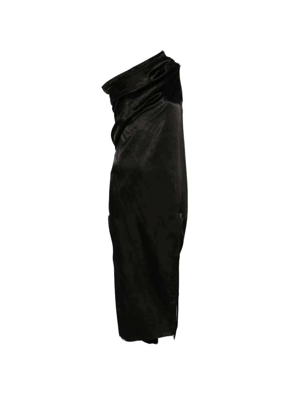 Rick Owens Women Athena Arrowhead One-Shoulder Midi Dress RICK OWENS