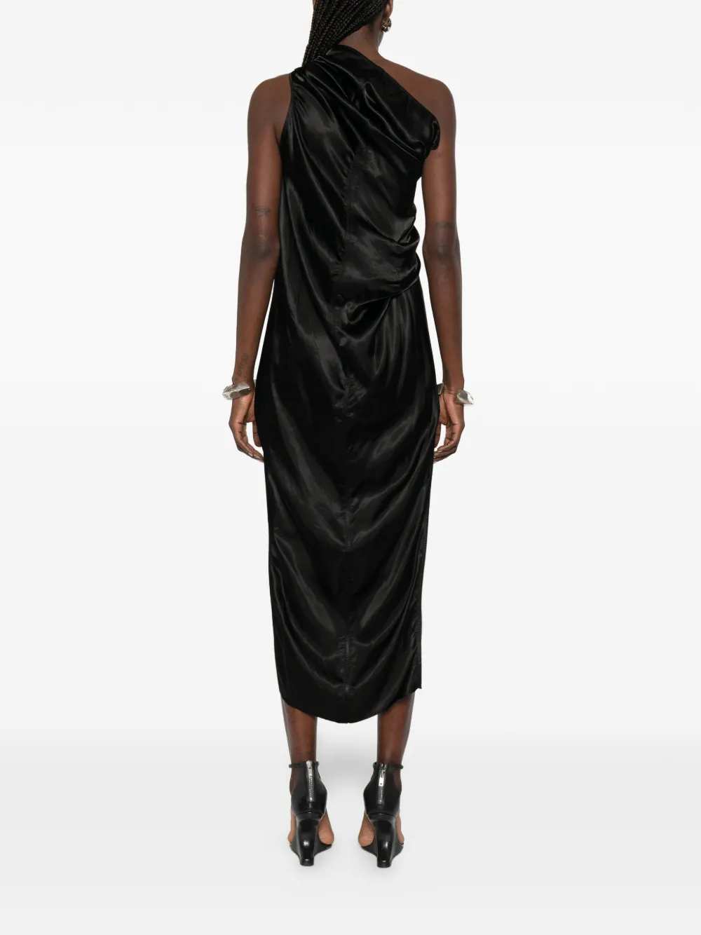 Rick Owens Women Athena Arrowhead One-Shoulder Midi Dress RICK OWENS