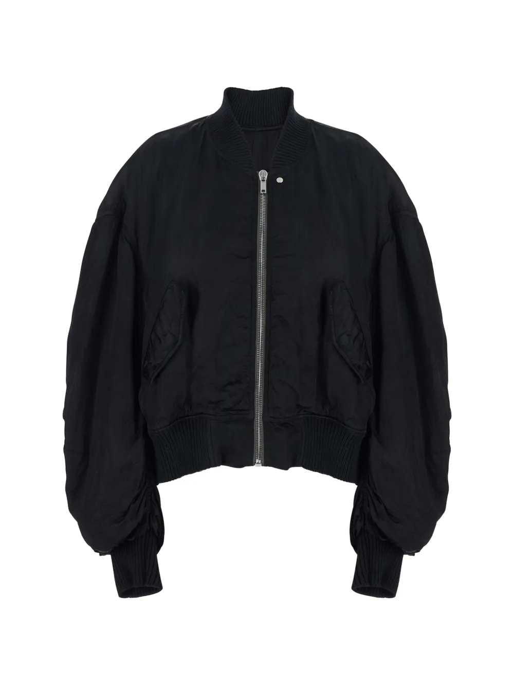 Rick Owens Women Ruffled Bomber Jacket RICK OWENS