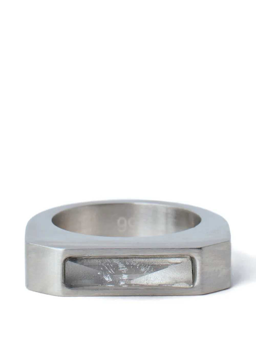 Rick Owens Women Brushed Rectangular Ring RICK OWENS