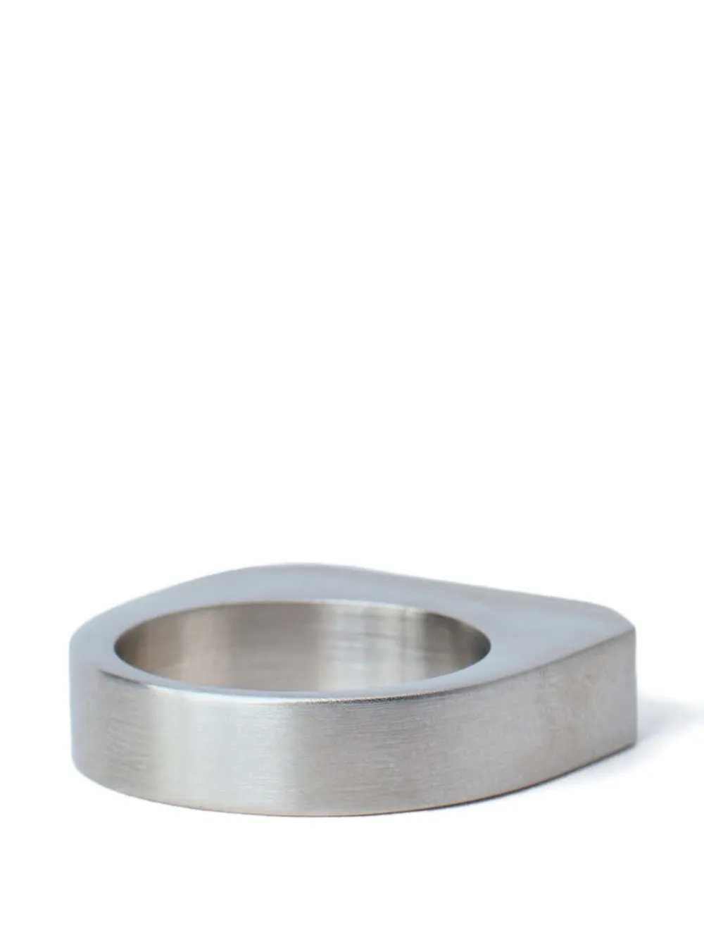 Rick Owens Women Brushed Rectangular Ring RICK OWENS