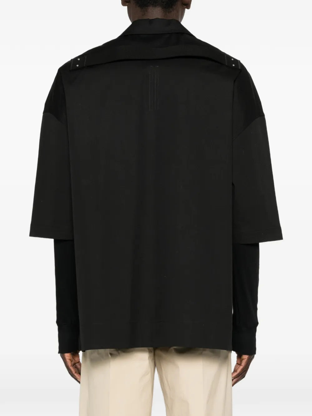 Rick Owens Men Shirt With Flap Pocket And Camp Collar RICK OWENS