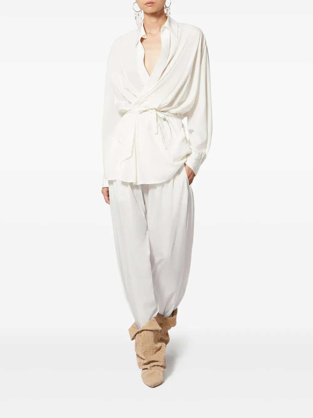 Marant Women Isabel Marant X Inaya Drawstring Pants ISABEL MARANT