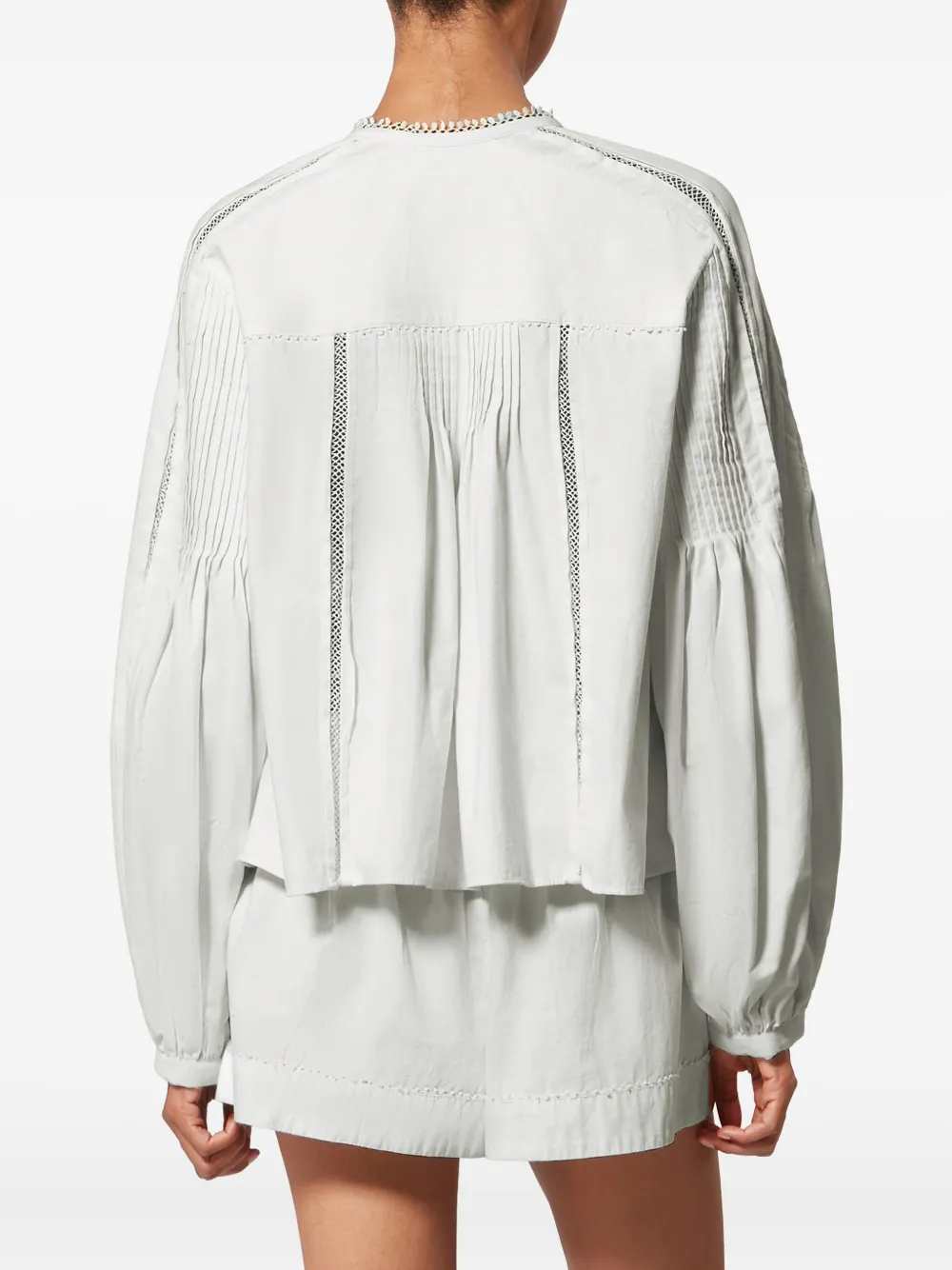 Marant Women Cubraly Ruffled Shirt ISABEL MARANT