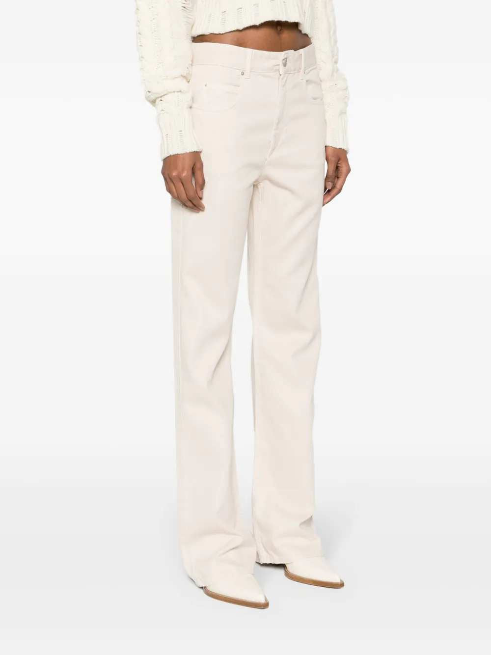 Marant Women Belvira High-Waisted Flared Jeans ISABEL MARANT