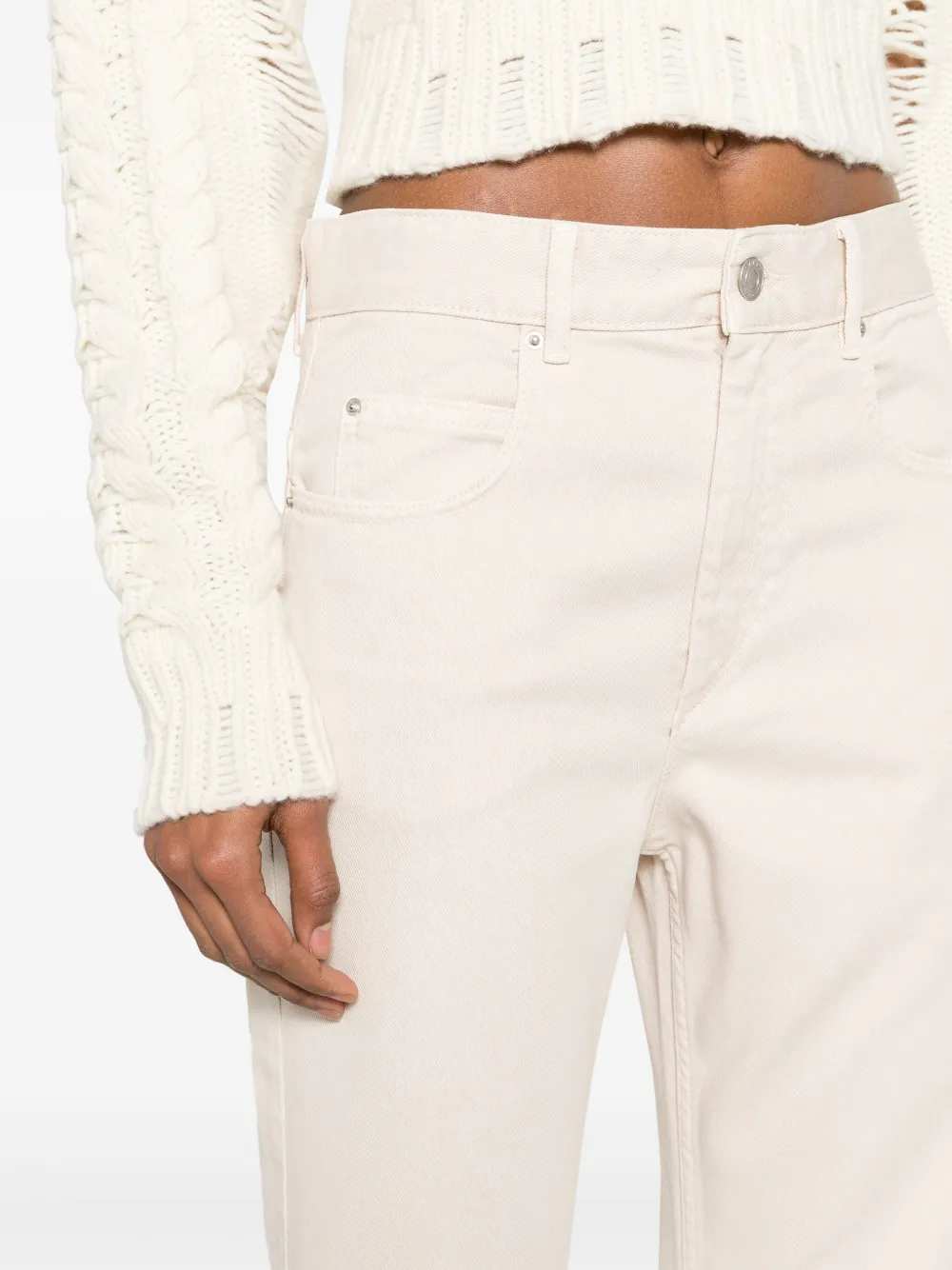 Marant Women Belvira High-Waisted Flared Jeans ISABEL MARANT
