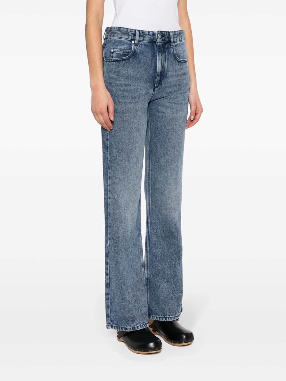 Marant Women Belvira Flared High-Waisted Jeans ISABEL MARANT