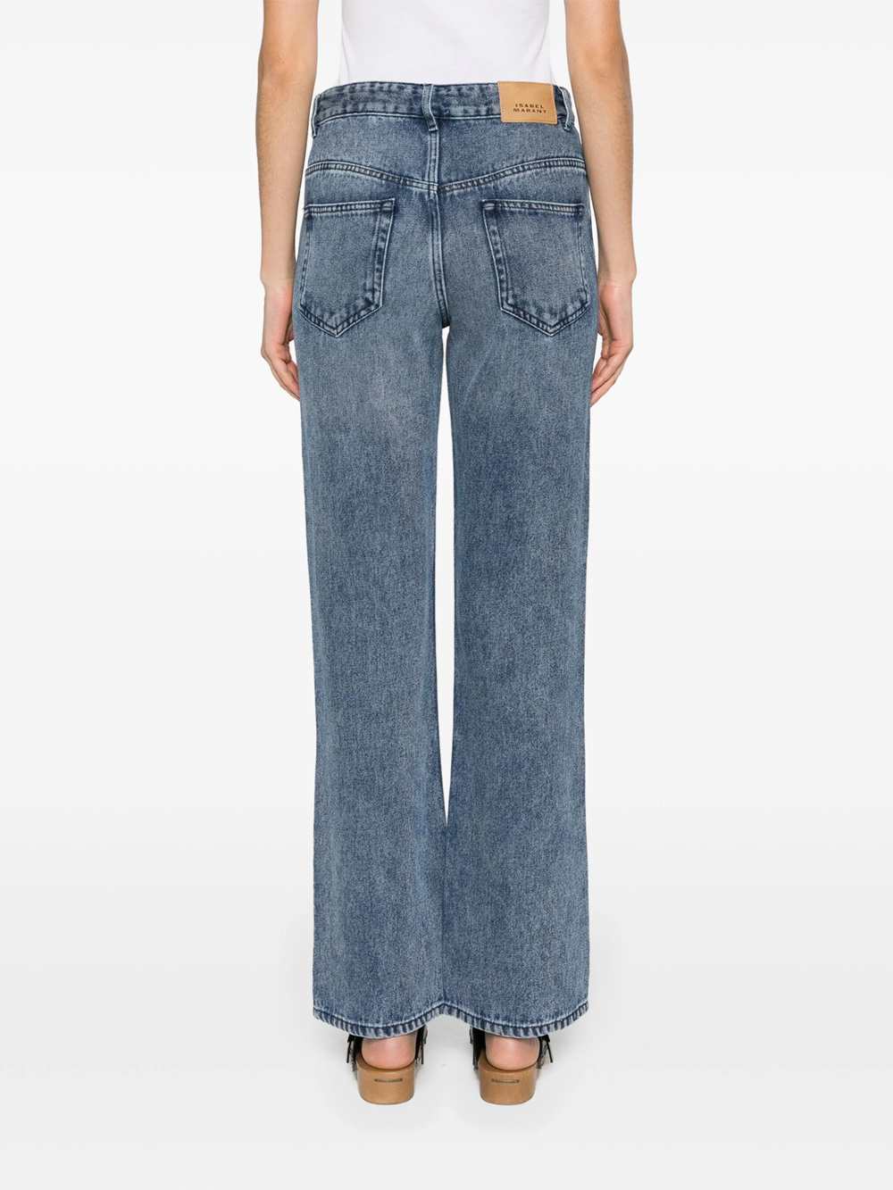 Marant Women Belvira Flared High-Waisted Jeans ISABEL MARANT