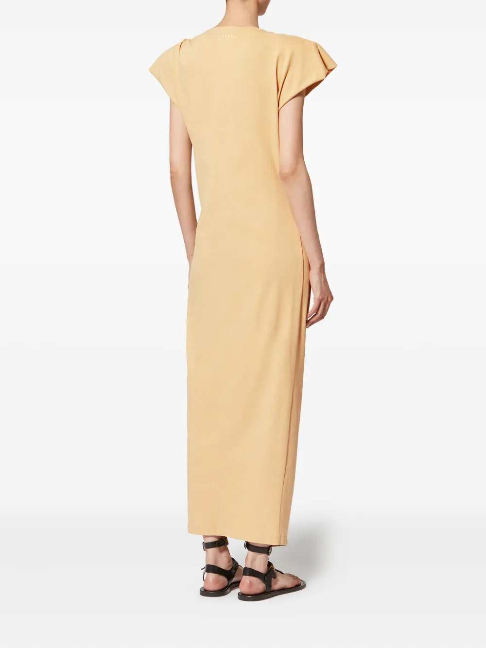 Marant Women Nadela Long Dress With Ruffles ISABEL MARANT