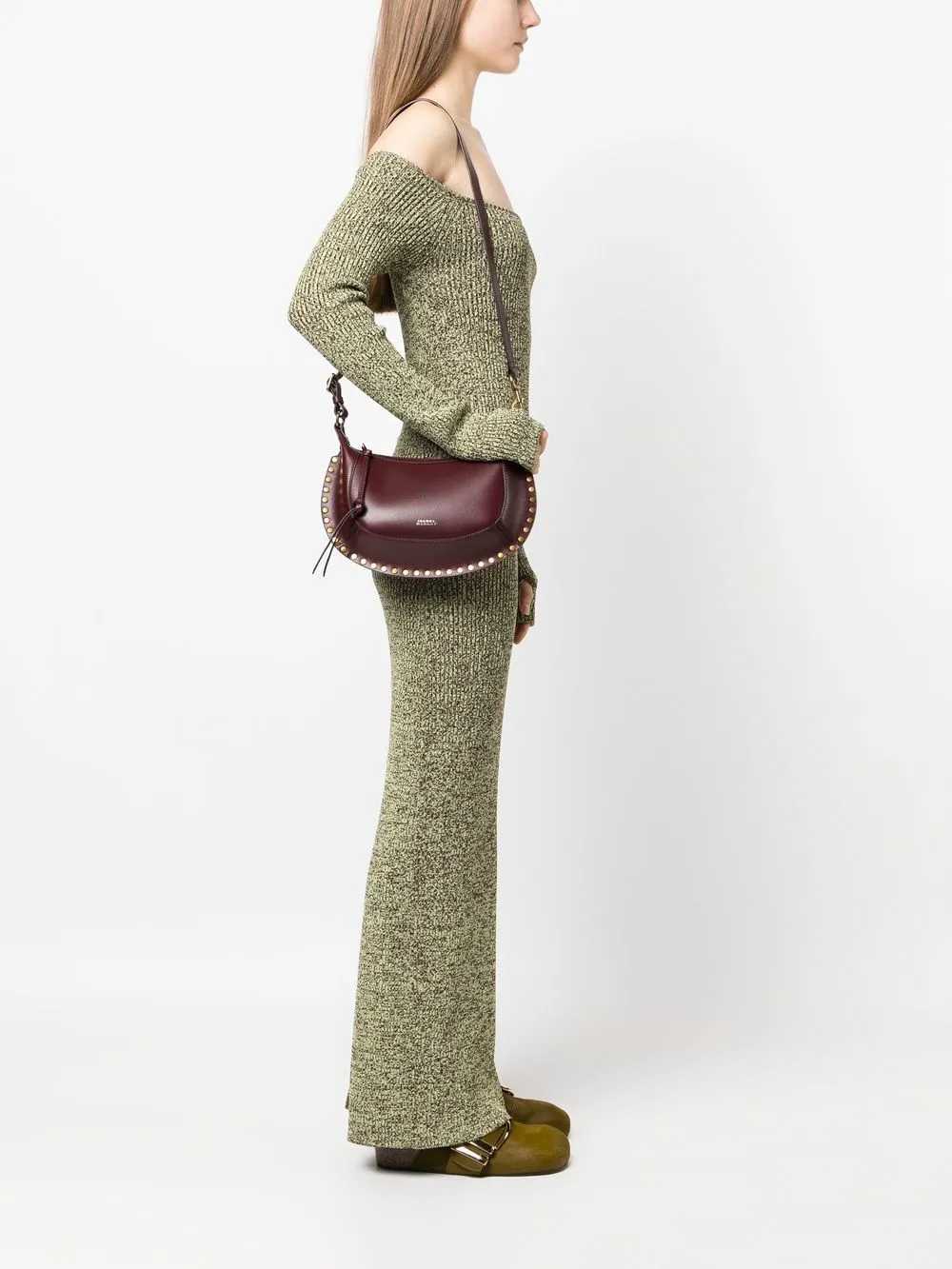 Marant Women Oskan Moon Shoulder Bag ISABEL MARANT