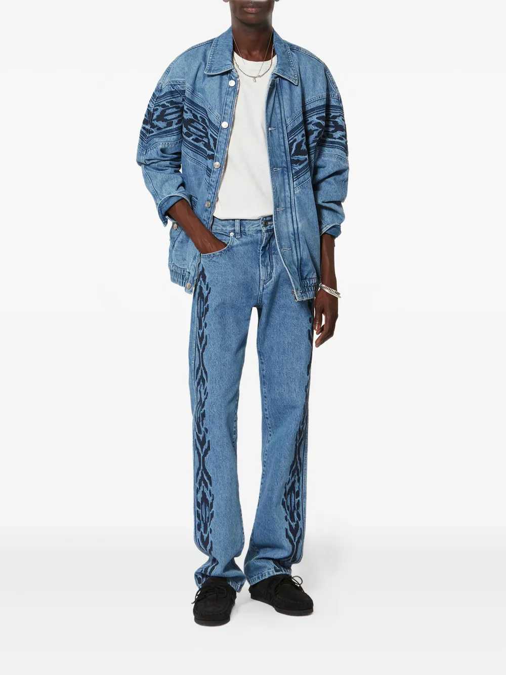 Marant Men Julian Jacket With Embroidery ISABEL MARANT