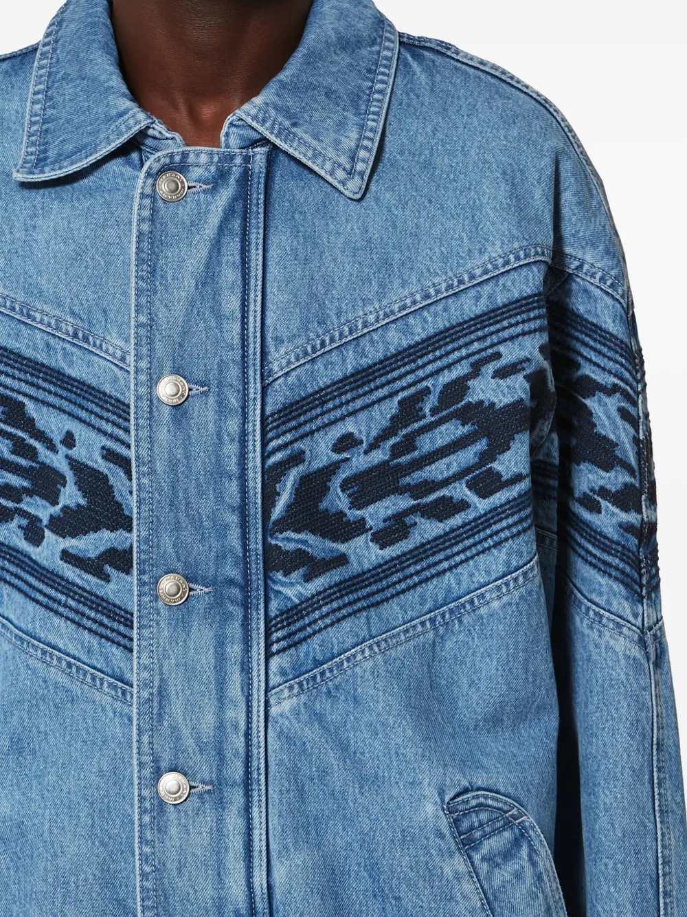 Marant Men Julian Jacket With Embroidery ISABEL MARANT