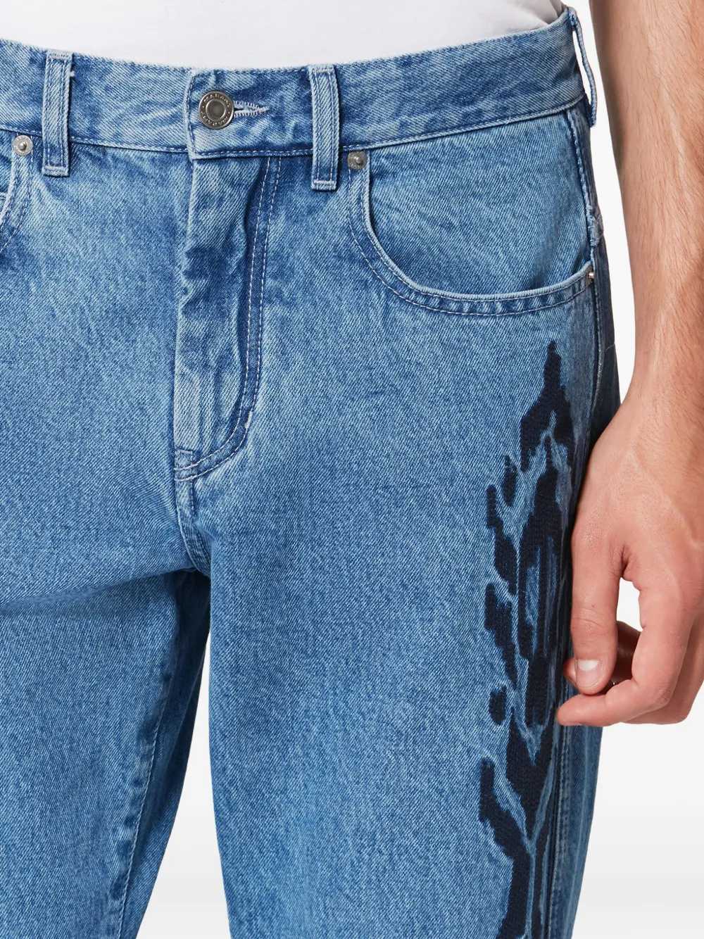 Marant Men Lewys Jeans With Embroidery ISABEL MARANT