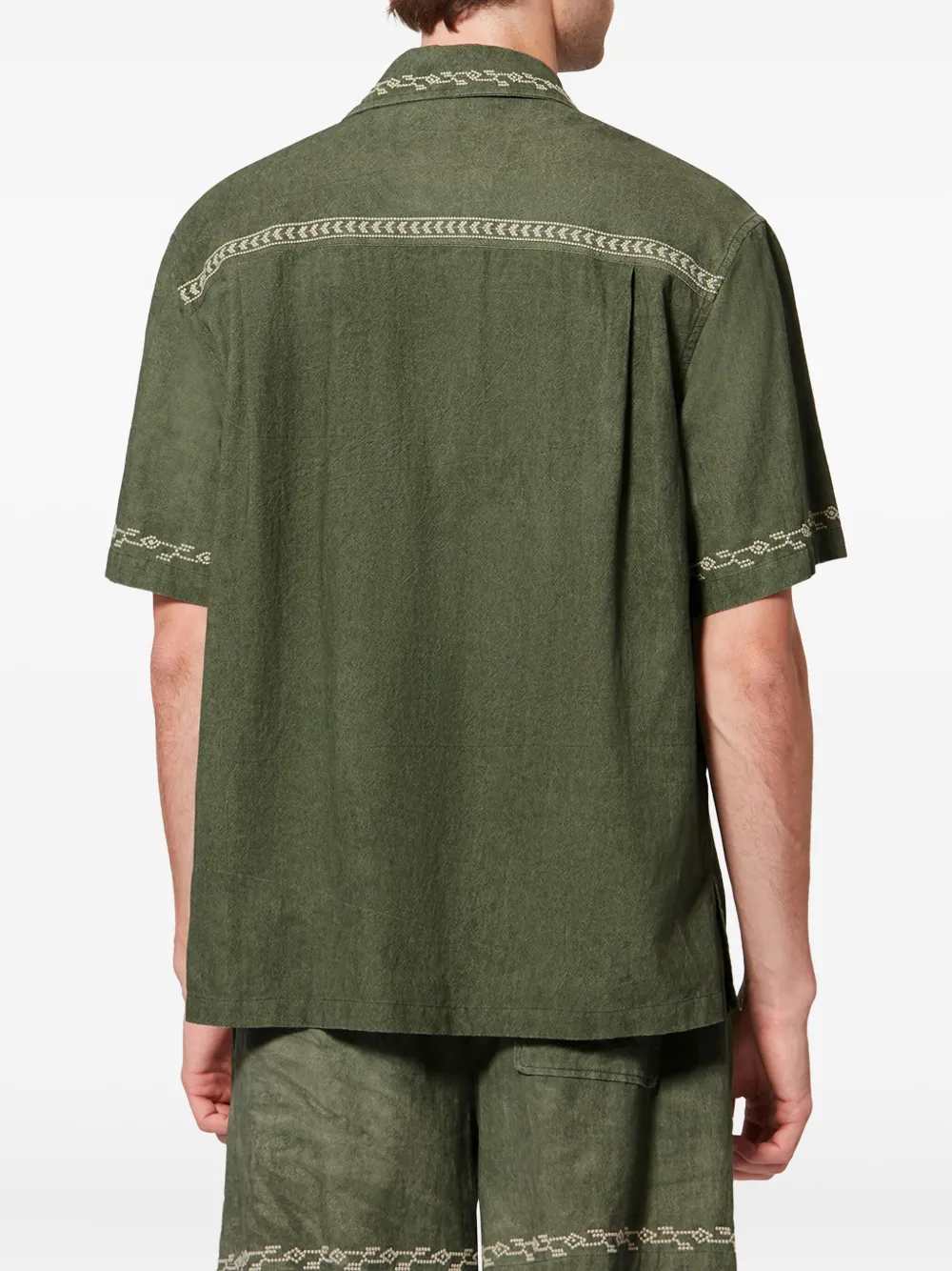 Marant Men Zekim Shirt With Embroidery ISABEL MARANT