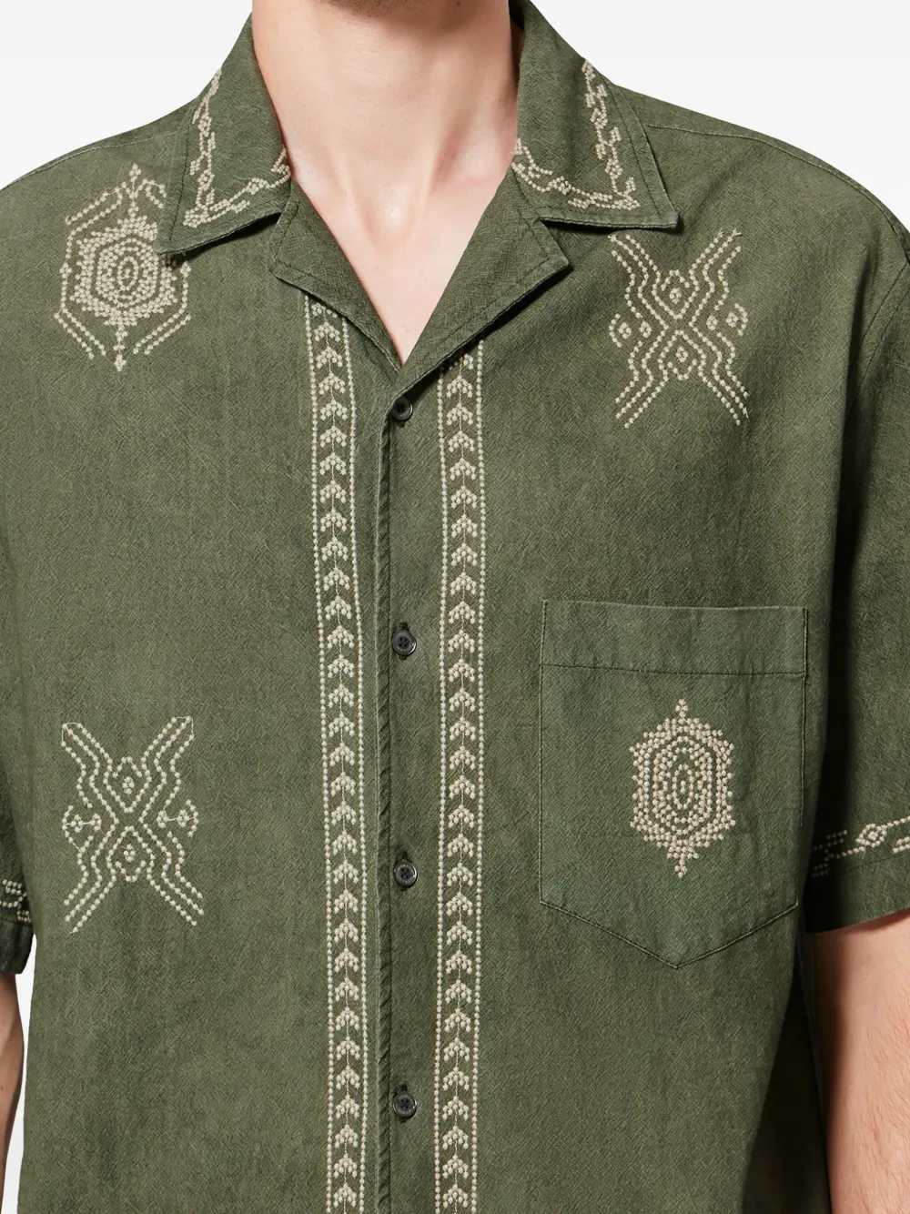 Marant Men Zekim Shirt With Embroidery ISABEL MARANT