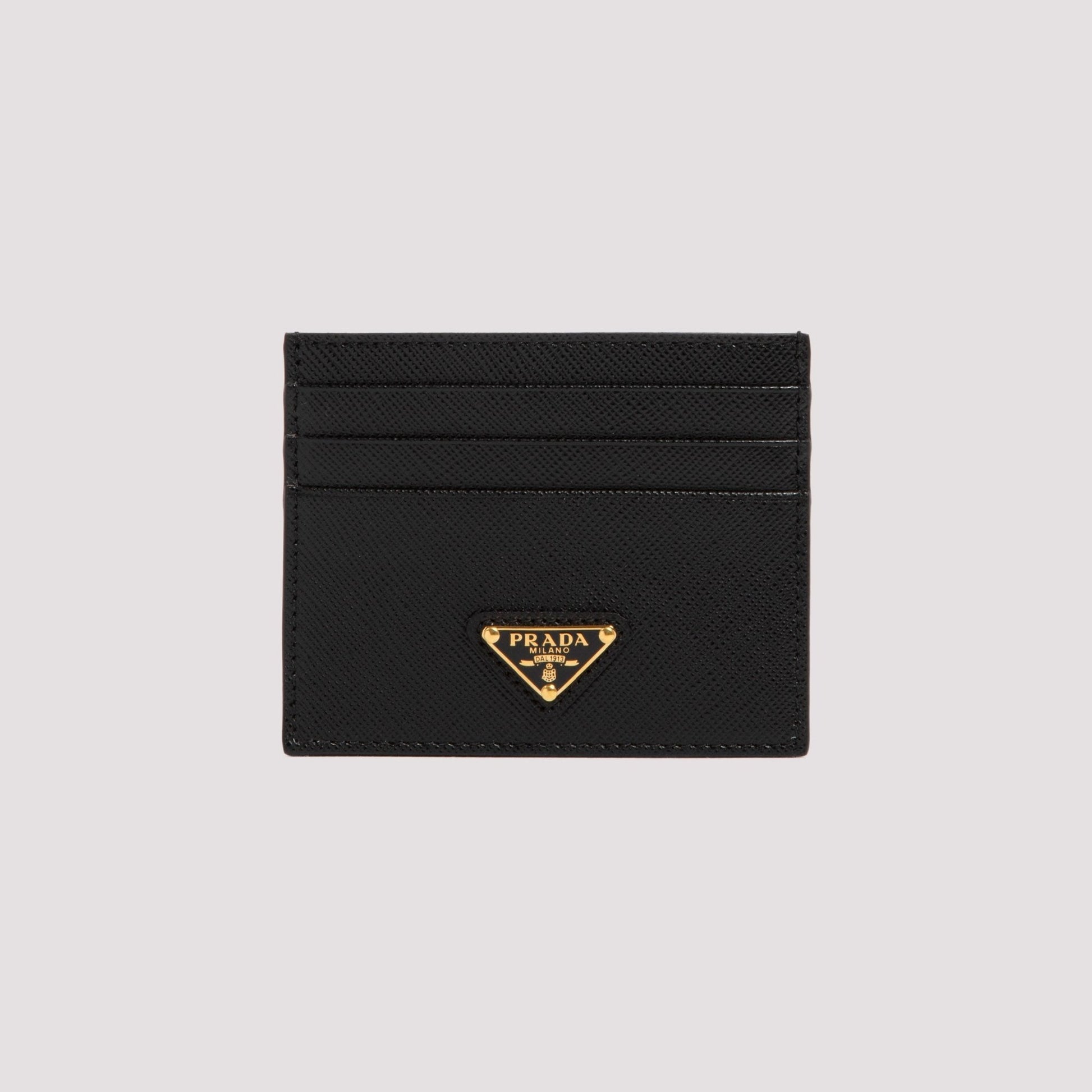 Prada Leather Card Holder Women PRADA