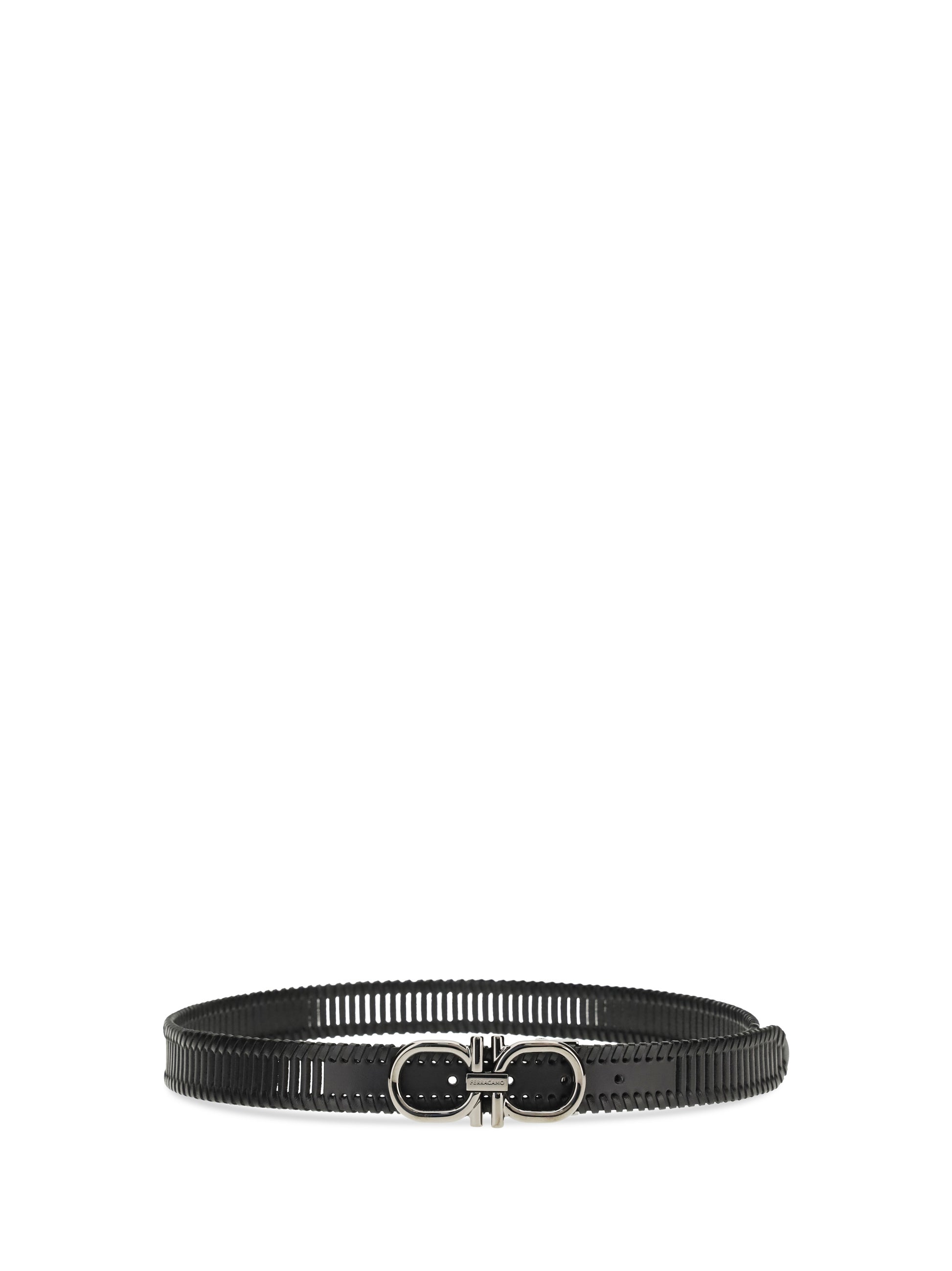 Ferragamo Men Adjustable Gancini Belt FERRAGAMO