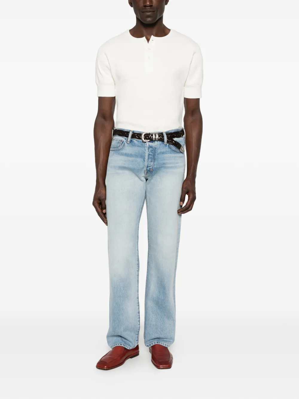 Tom Ford Men Faded Straight Jeans TOM FORD