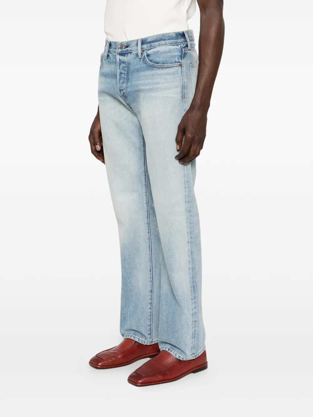 Tom Ford Men Faded Straight Jeans TOM FORD