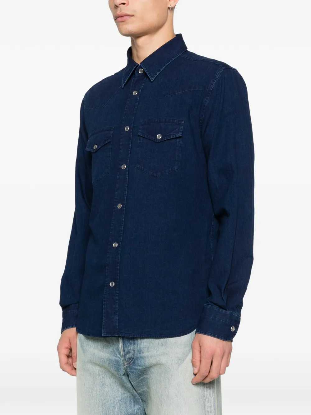 Tom Ford Men Shirt With Chest Pocket TOM FORD
