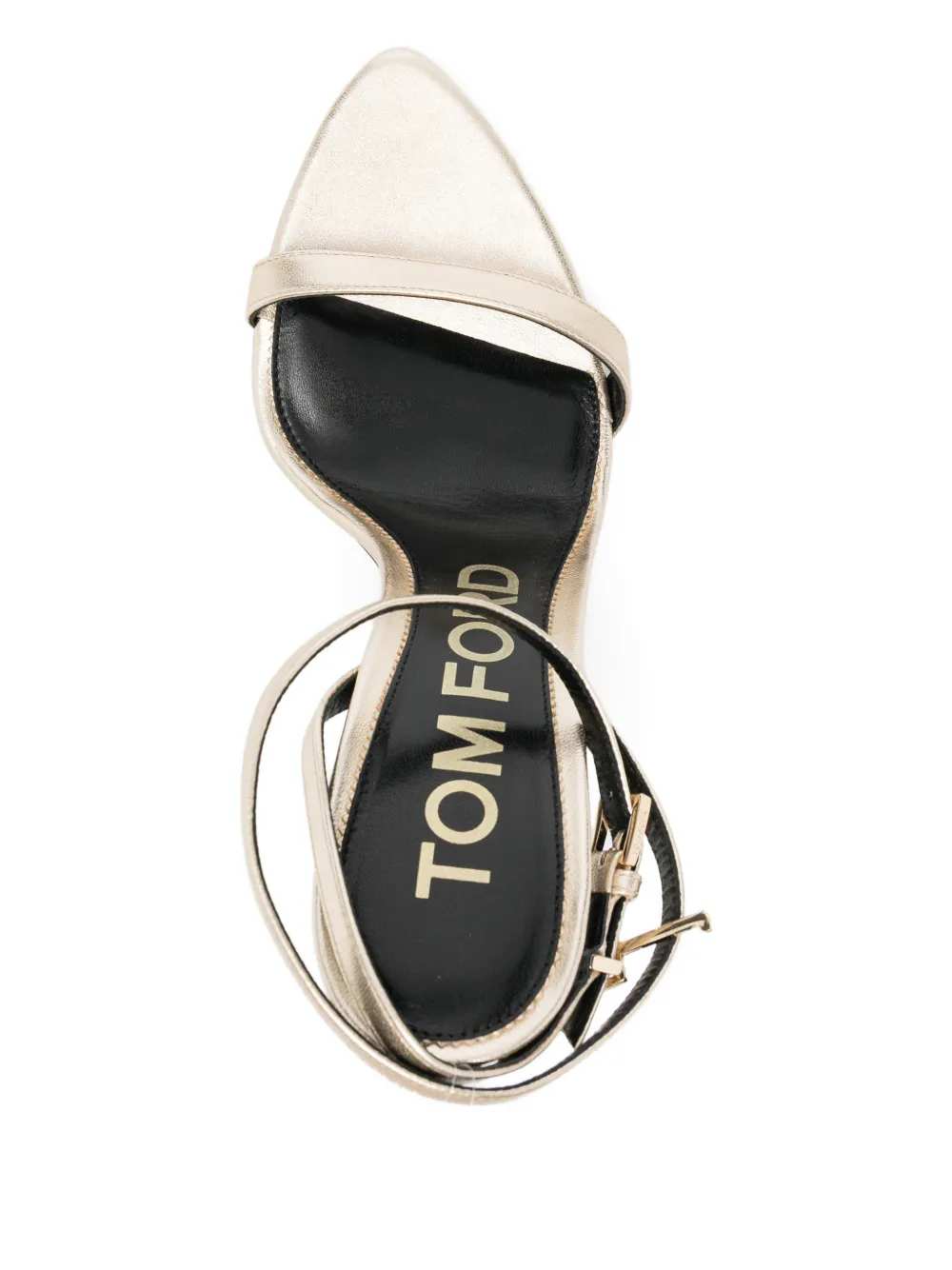 Tom Ford Women 105Mm Padlock Leather Sandals TOM FORD