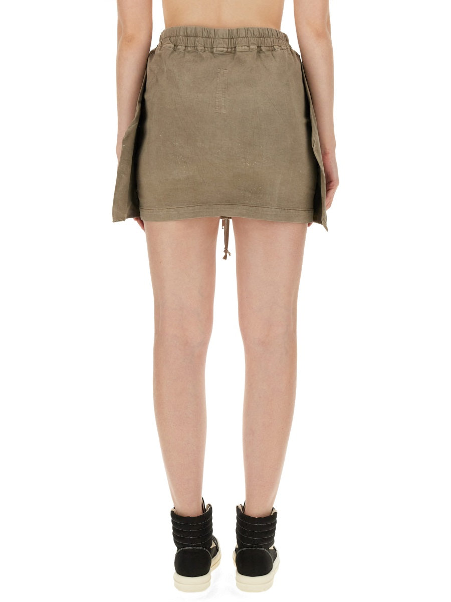 Rick Owens Drkshdw Women Mini Lido Skirt RICK OWENS