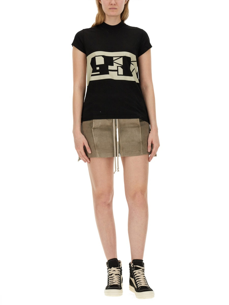 Rick Owens Drkshdw Women Mini Lido Skirt RICK OWENS