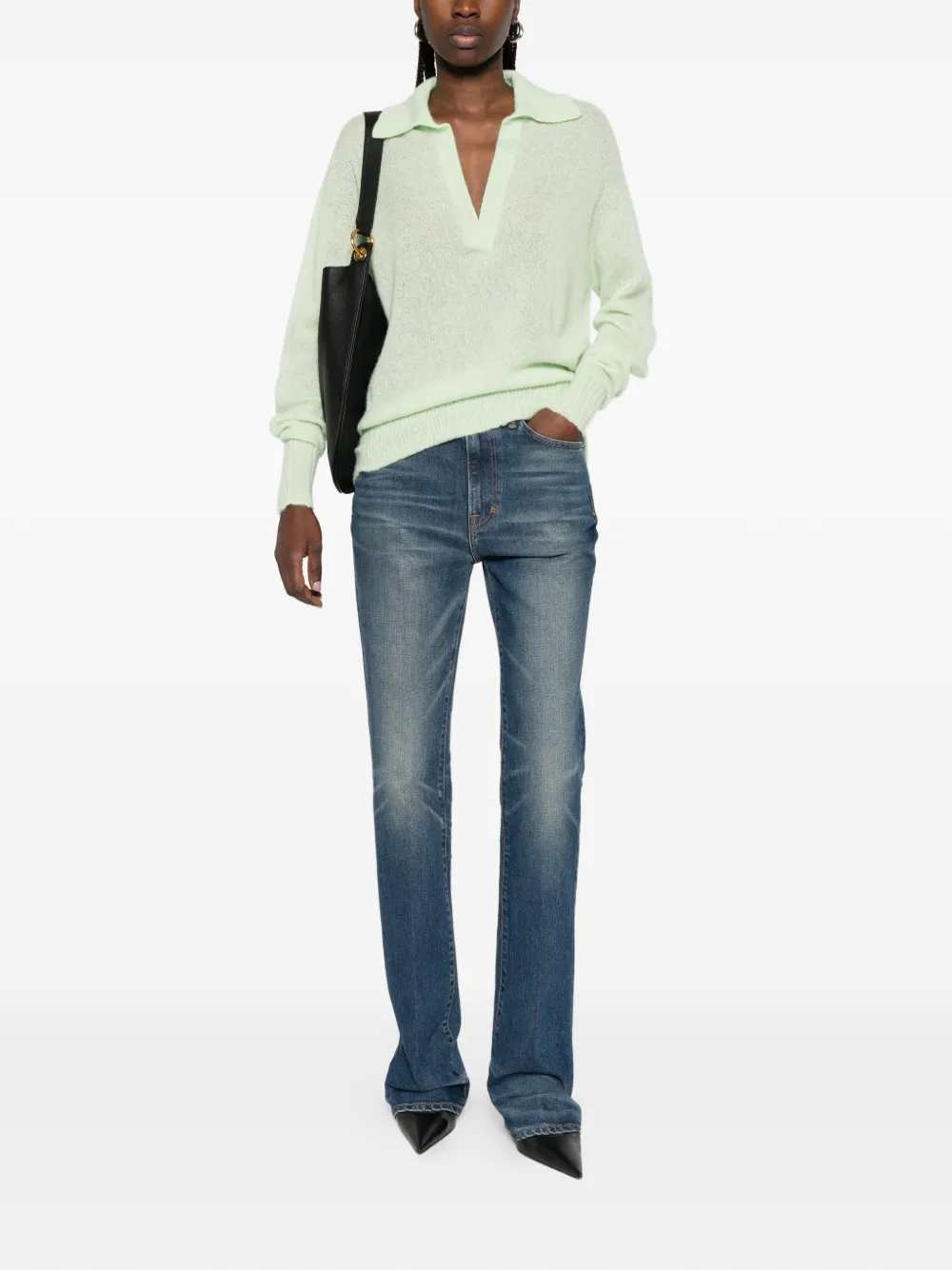 Tom Ford Women Lightened Effect Trousers TOM FORD