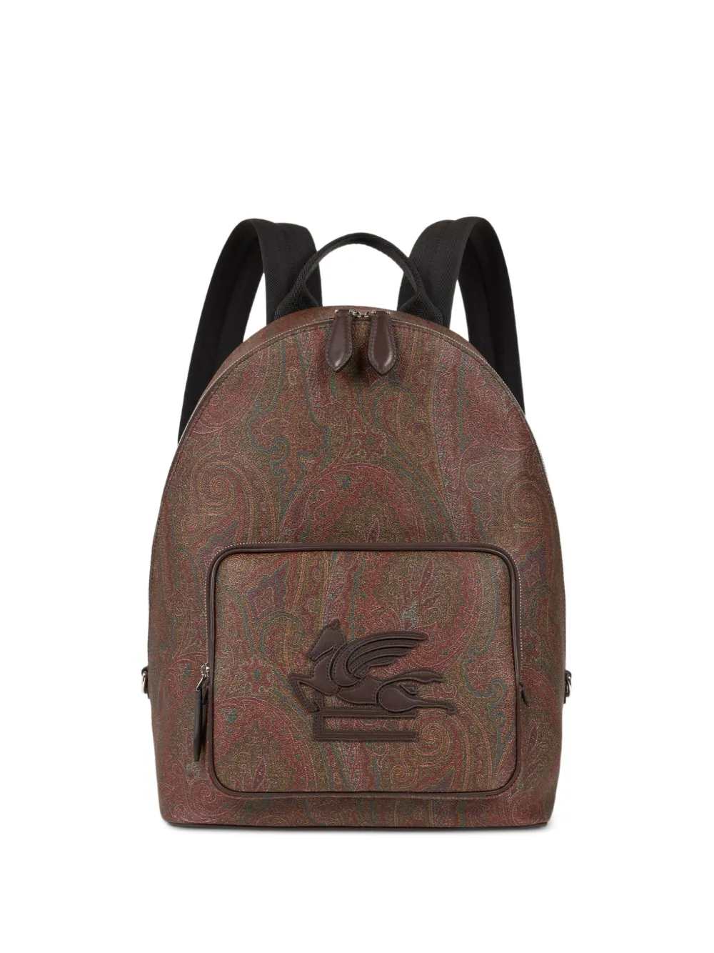 Etro Men Backpack With Paisley Jacquard Print ETRO