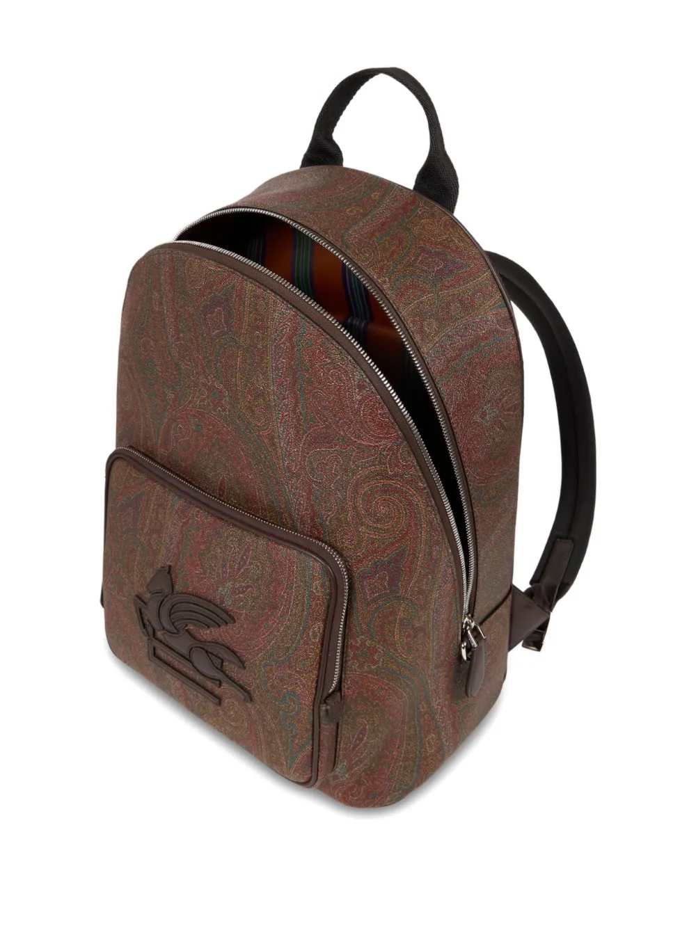 Etro Men Backpack With Paisley Jacquard Print ETRO