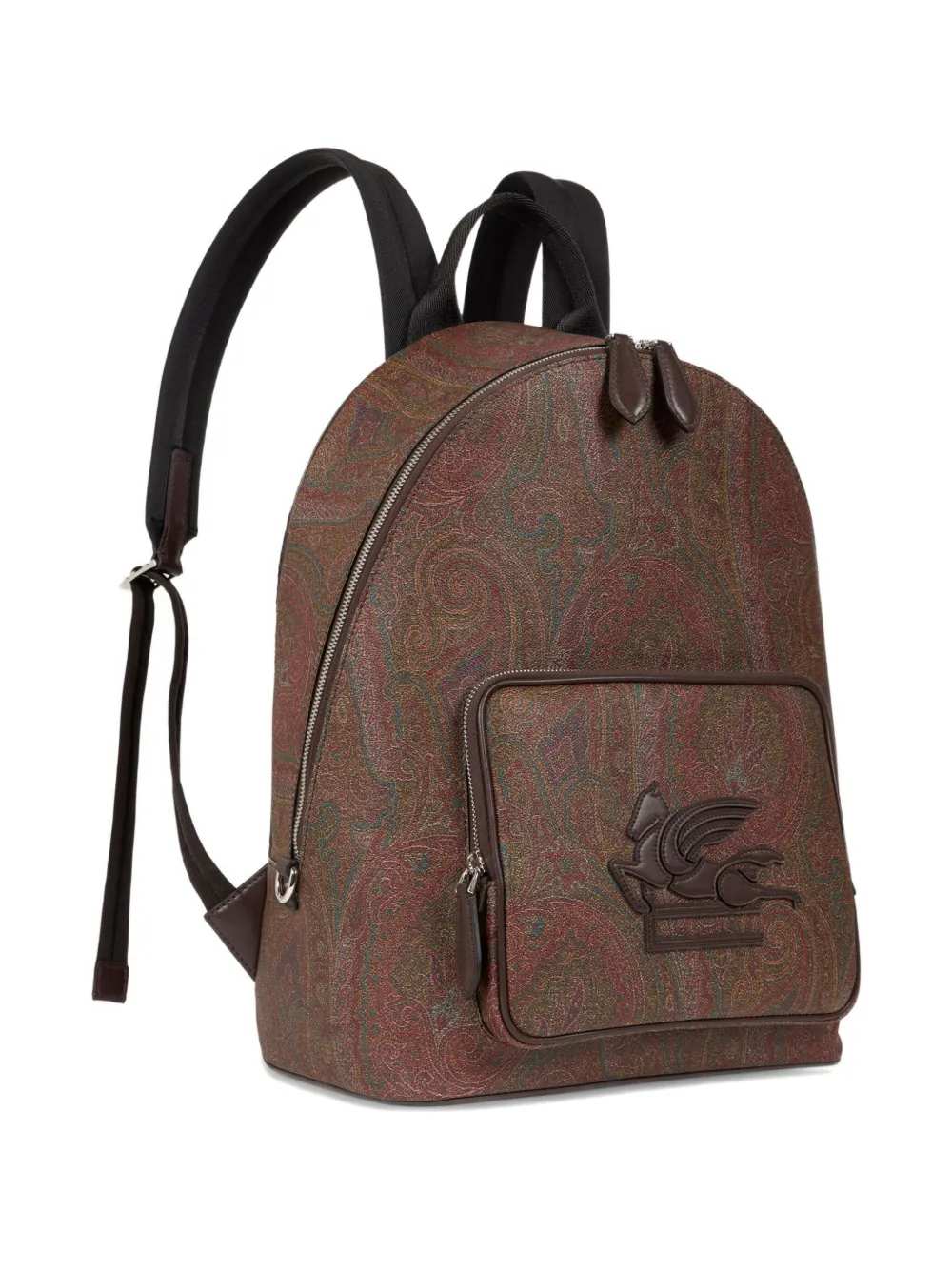 Etro Men Backpack With Paisley Jacquard Print ETRO