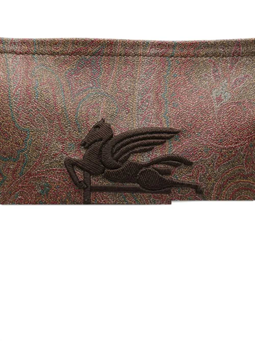 Etro Men Pegasus Paisley Clutch ETRO