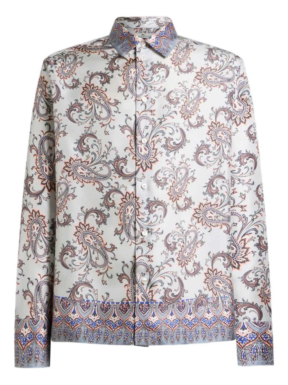 Etro Men Paisley Leaf Print Shirt ETRO