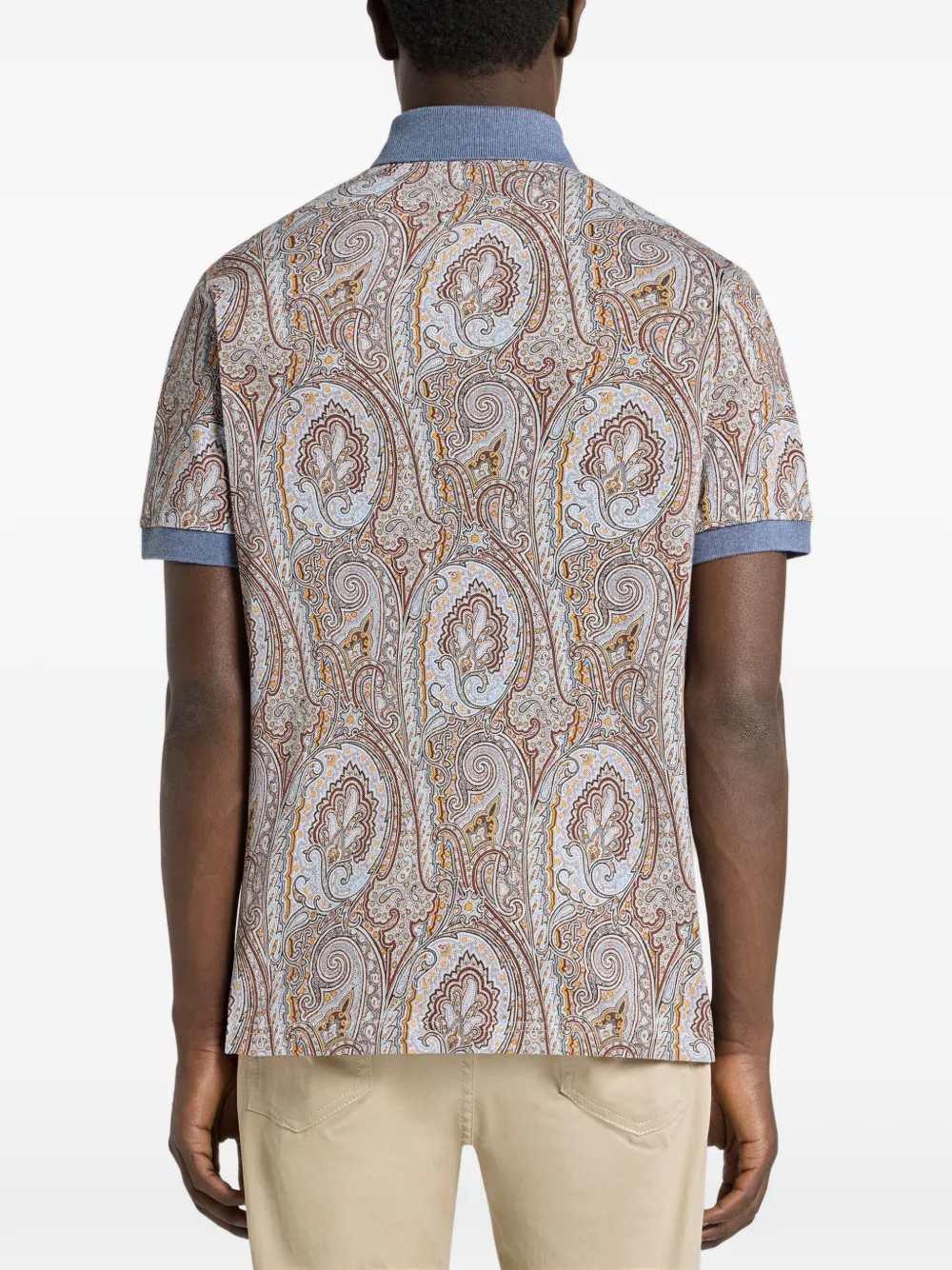 Etro Men Piqué Polo ETRO