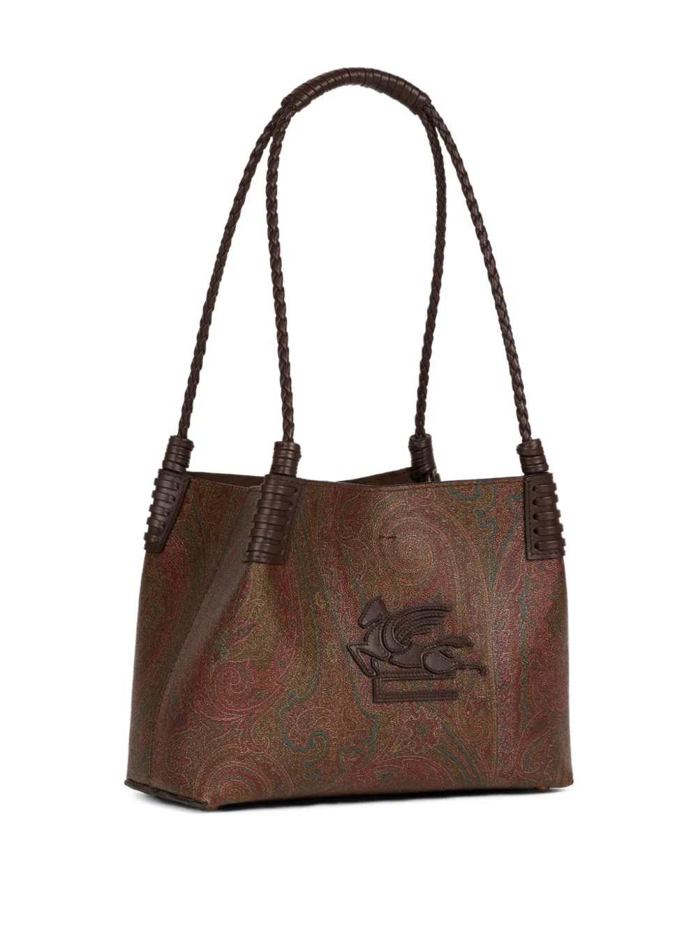 Etro Women Arnica Libra Small Tote Bag With Paisley Print ETRO