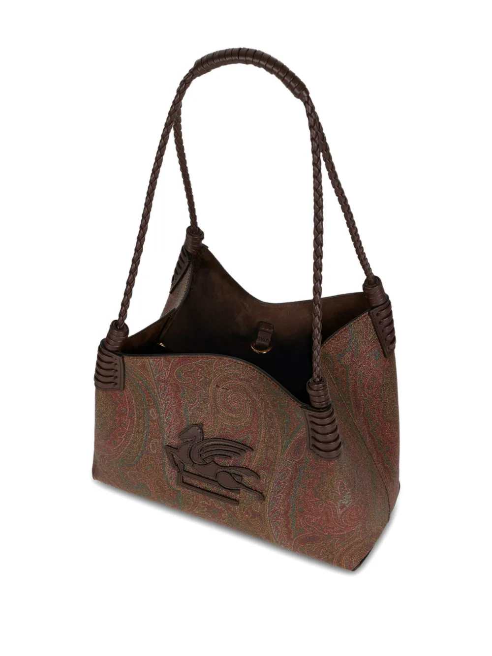 Etro Women Arnica Libra Small Tote Bag With Paisley Print ETRO
