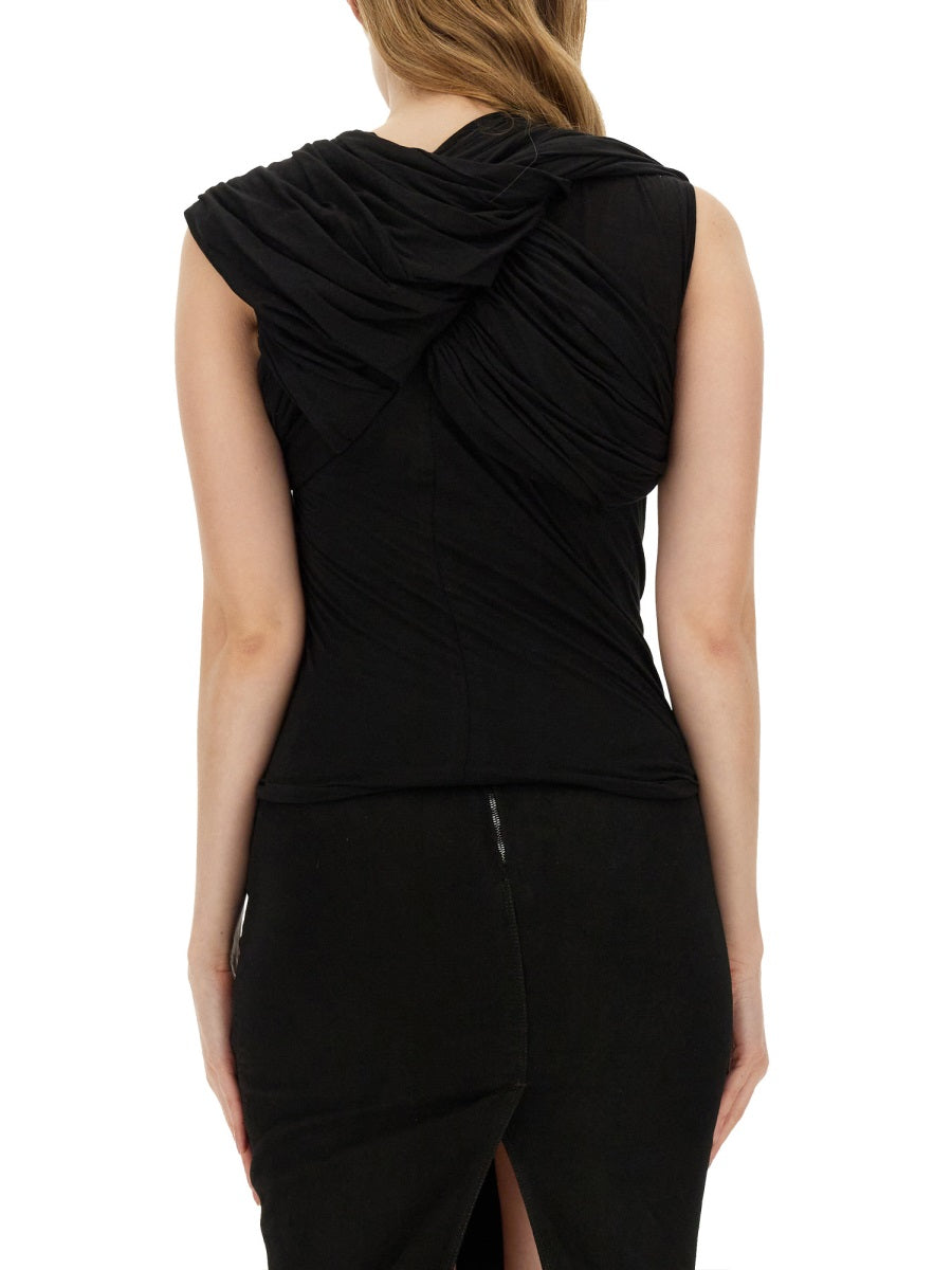 Rick Owens Women "Harness T" Top RICK OWENS
