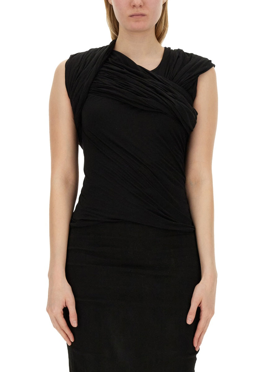 Rick Owens Women "Harness T" Top RICK OWENS