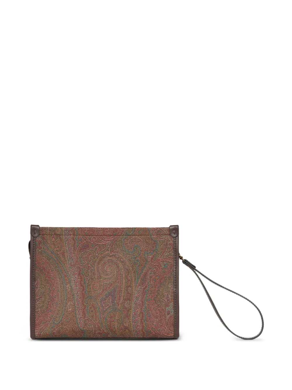 Etro Women Clutch Bag With Arnica Pegasus Embroidery ETRO