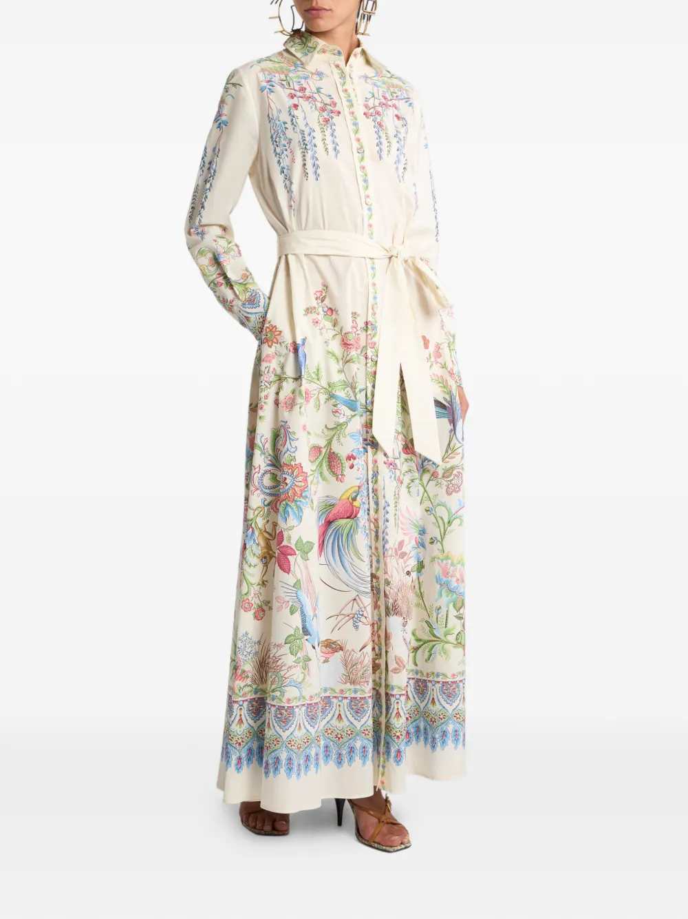 Etro Women Floral Print Shirt Dress ETRO