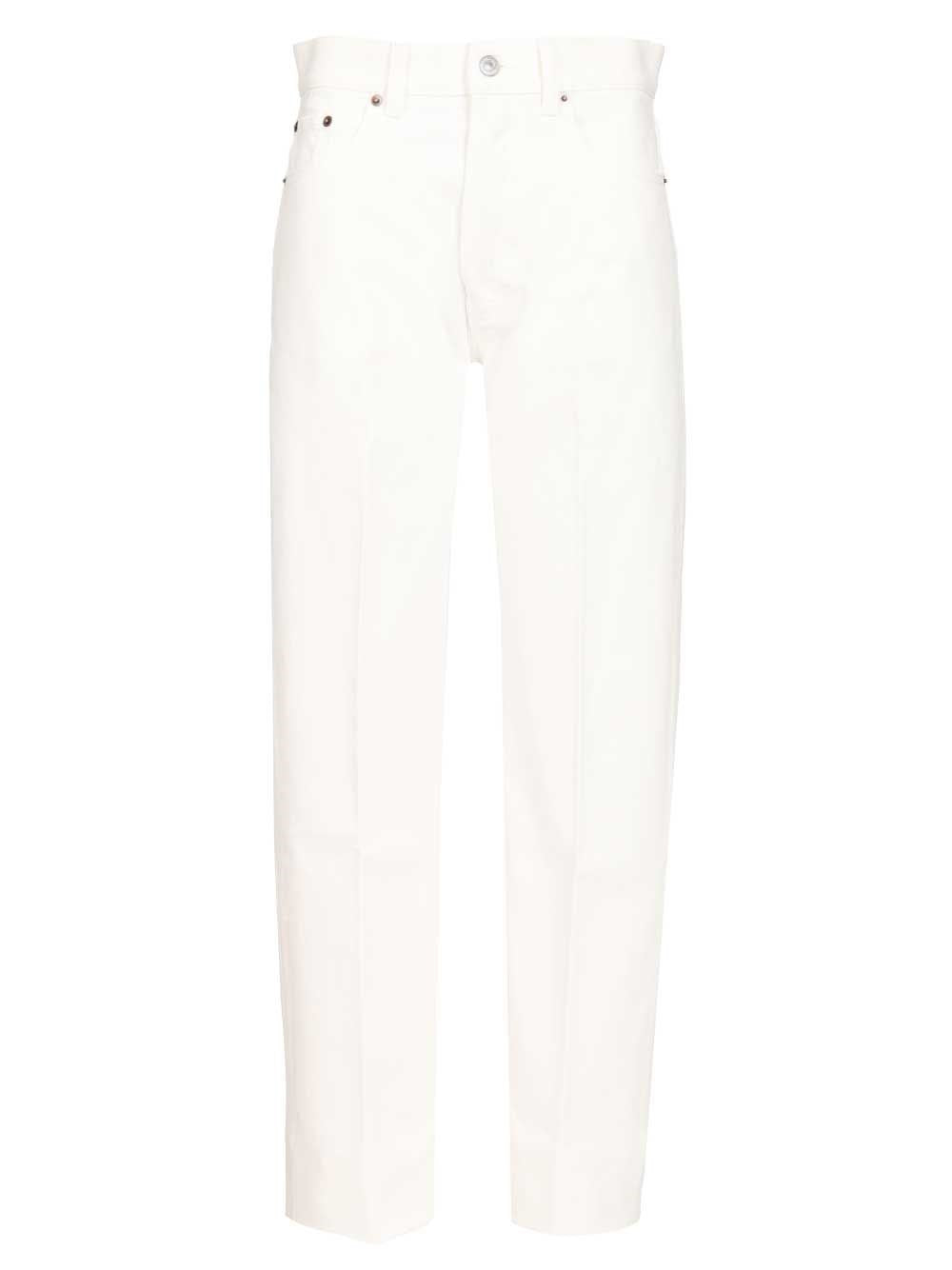 Celine Women Cotton Twill Boyfriend Jeans CELINE
