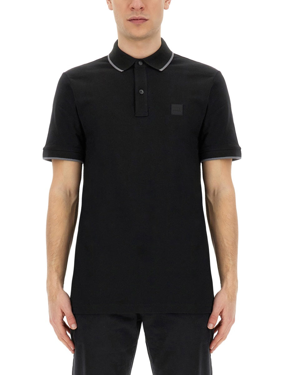 Boss Men Polo With Logo BOSS