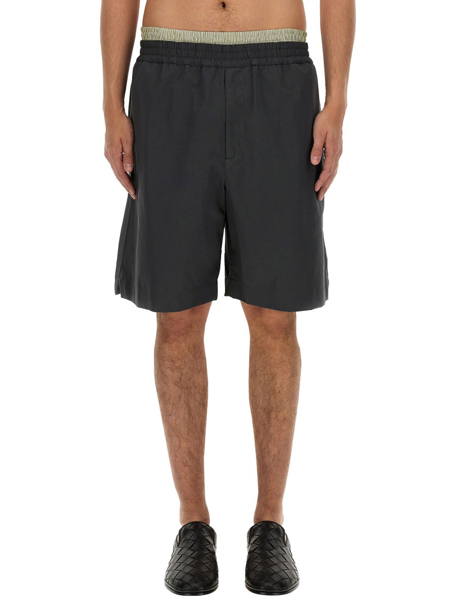 Bottega Veneta Men Cotton Shorts BOTTEGA VENETA