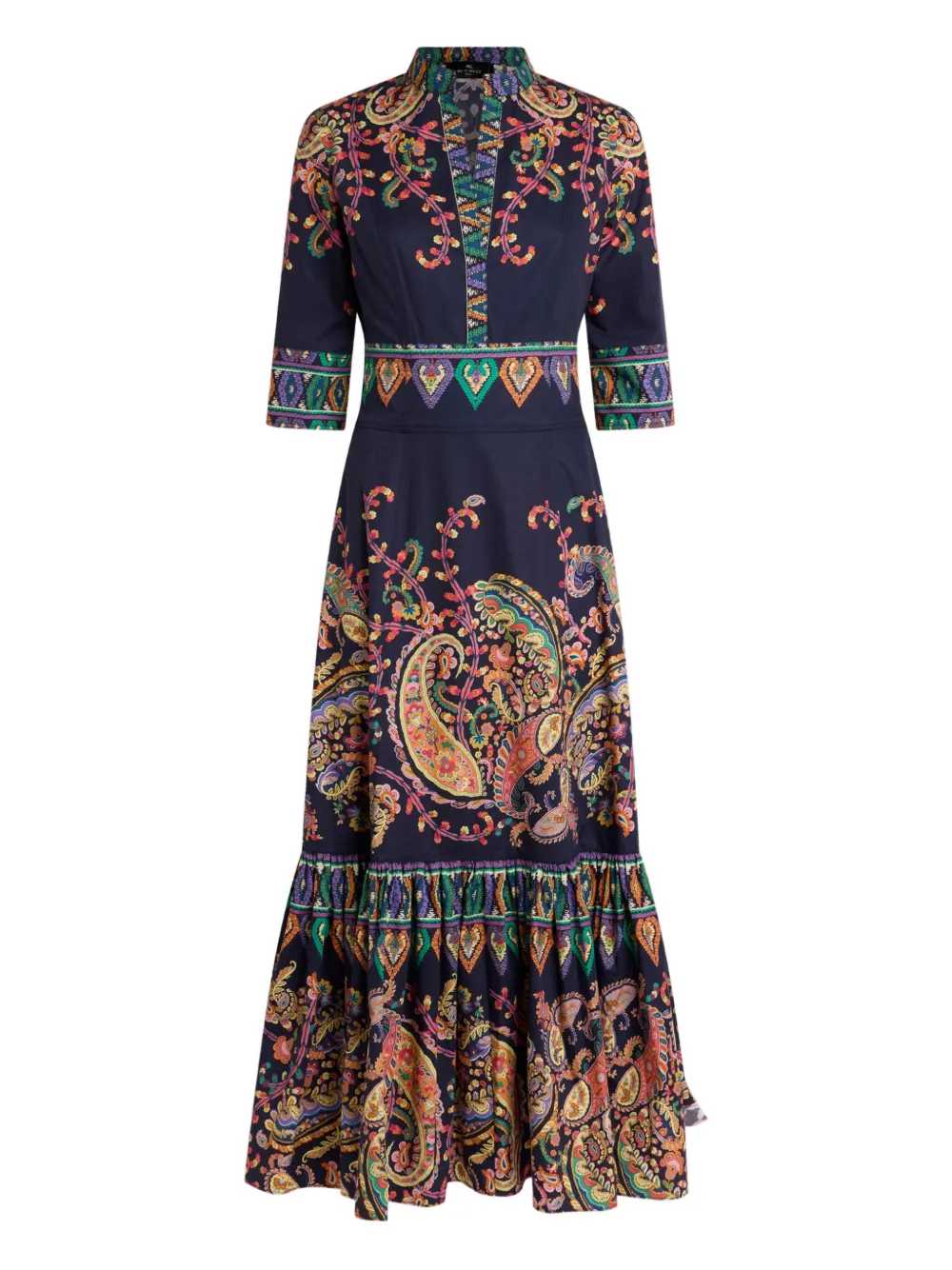 Etro Women Long Paisley Print Dress ETRO