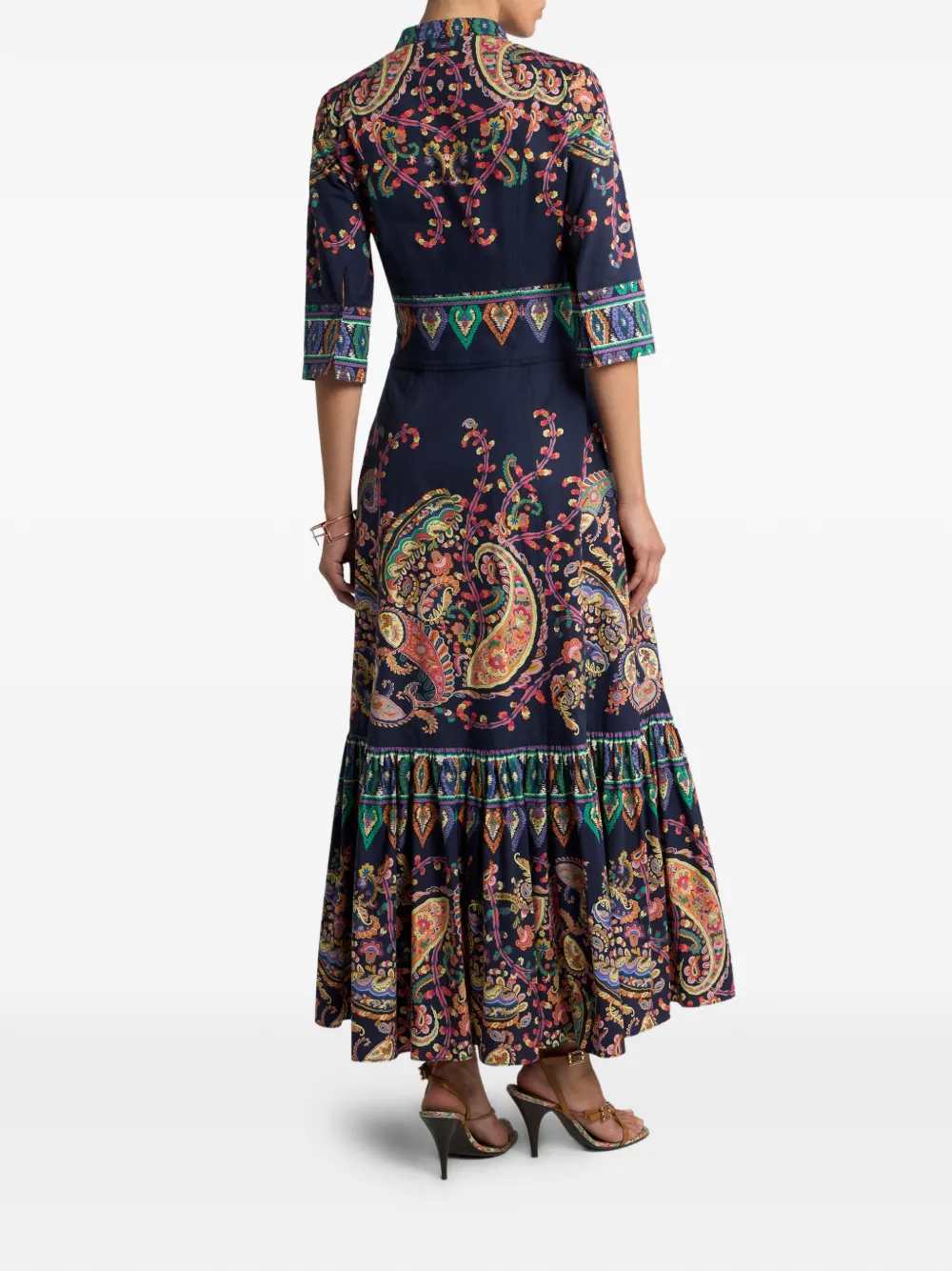 Etro Women Long Paisley Print Dress ETRO
