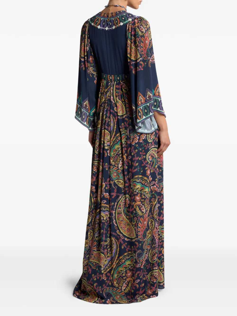 Etro Women Paisley Print V-Neck Dress ETRO