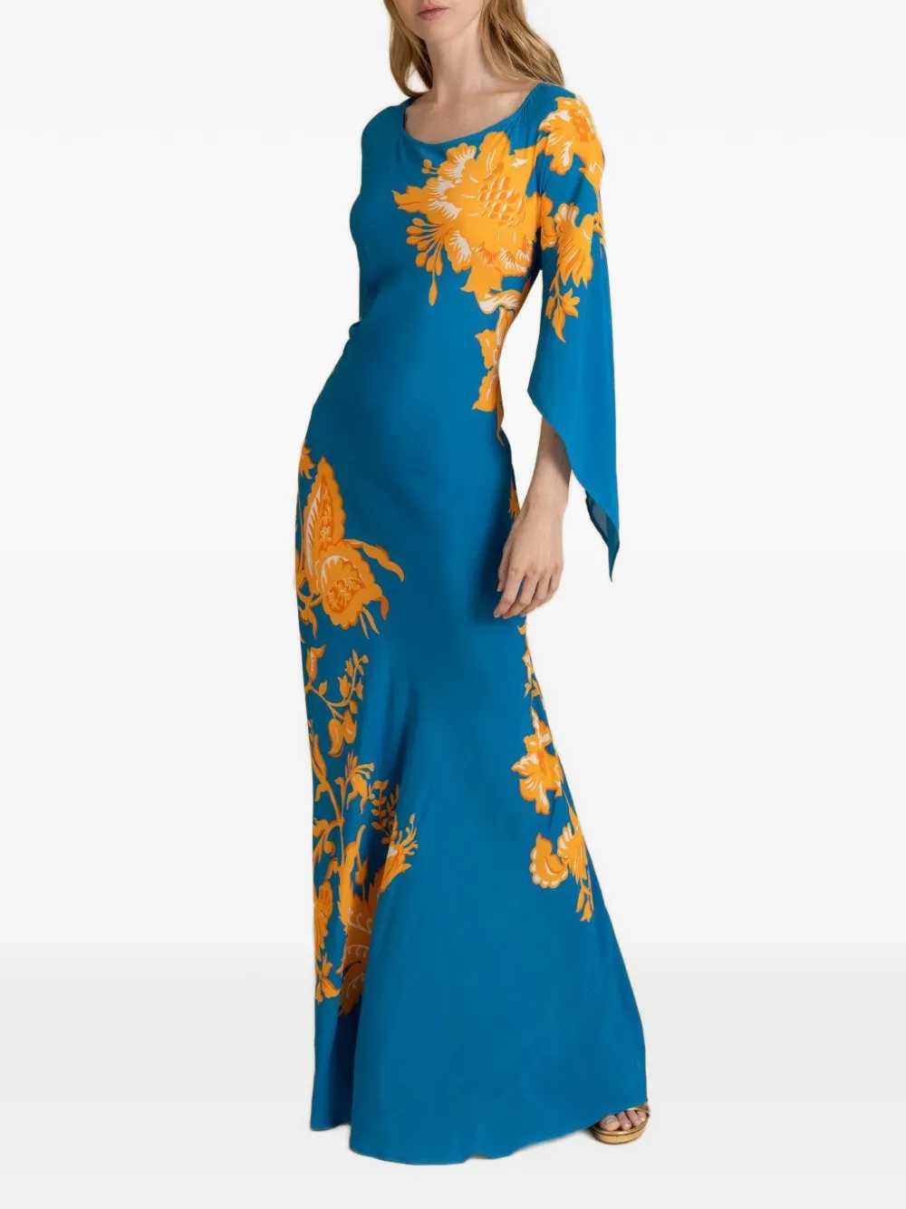 Etro Women Long Floral Print Dress ETRO