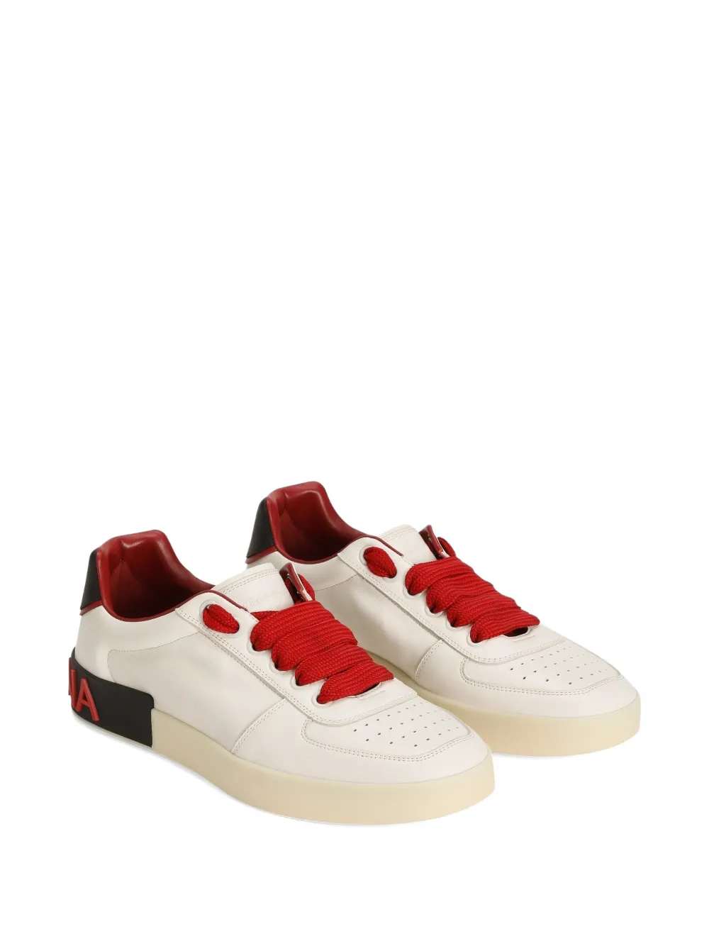 Dolce & Gabbana Men Sneakers With Embossed Logo DOLCE & GABBANA