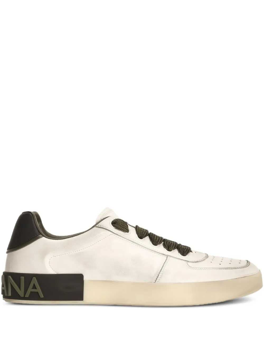Dolce & Gabbana Men Sneakers With Perforated Detail DOLCE & GABBANA